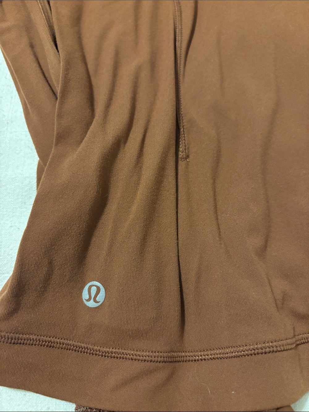 Lululemon It's Rulu Run Long Sleeve Shirt in the Roasted Brown colorway.
 athlet